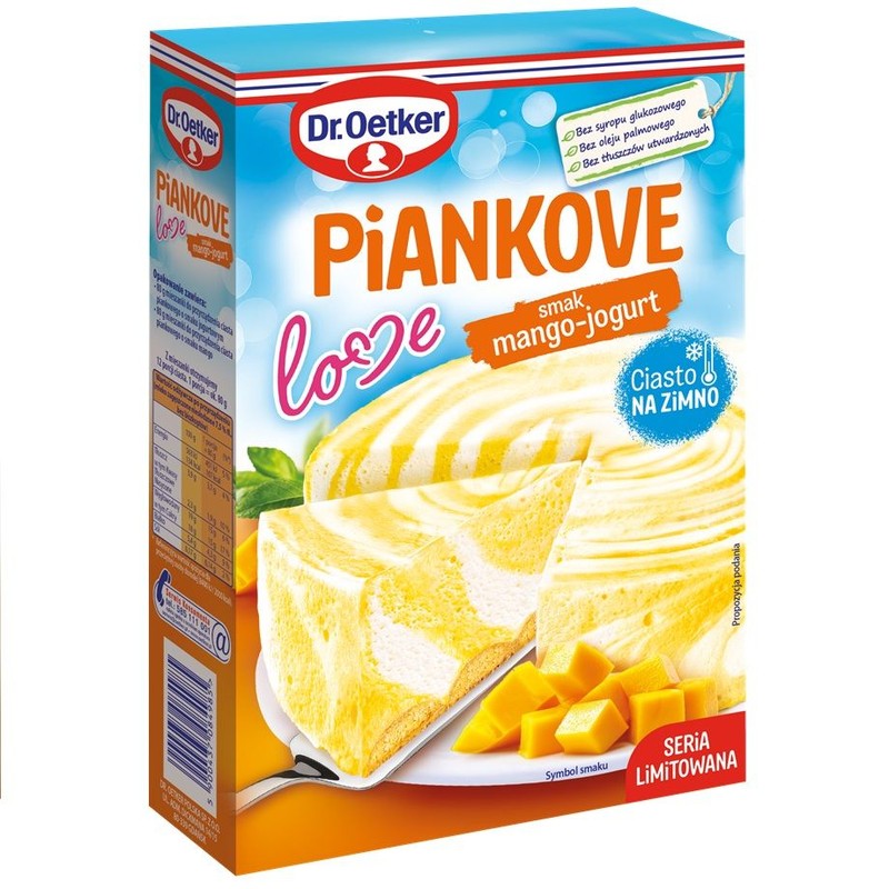 Piankove Love smak mango-jogurt Dr.Oetker 160 g