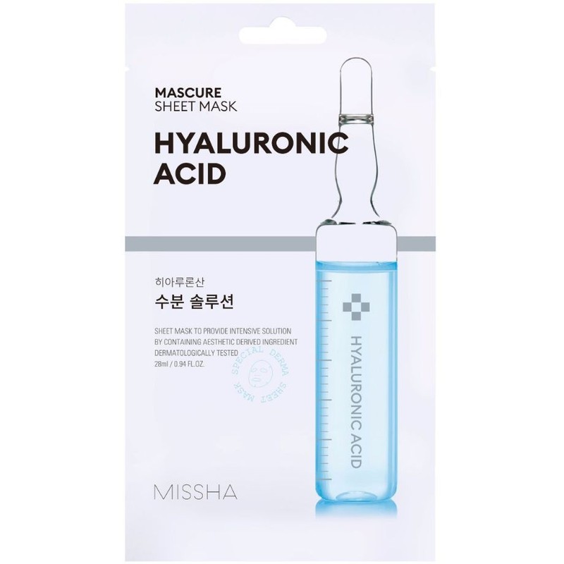 Maseczka Hydra Solution z kwasem hialuronowym MISSHA 1 sztuka