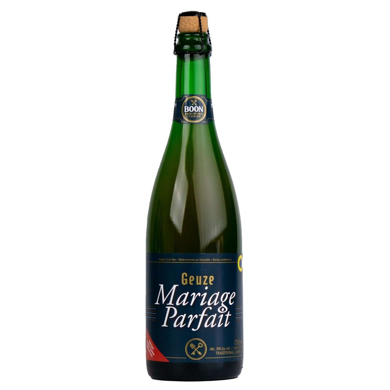 Piwo beligjskie lambic Geuze Mariage Parfait alk. 8,0% obj. BOON 750 ml
