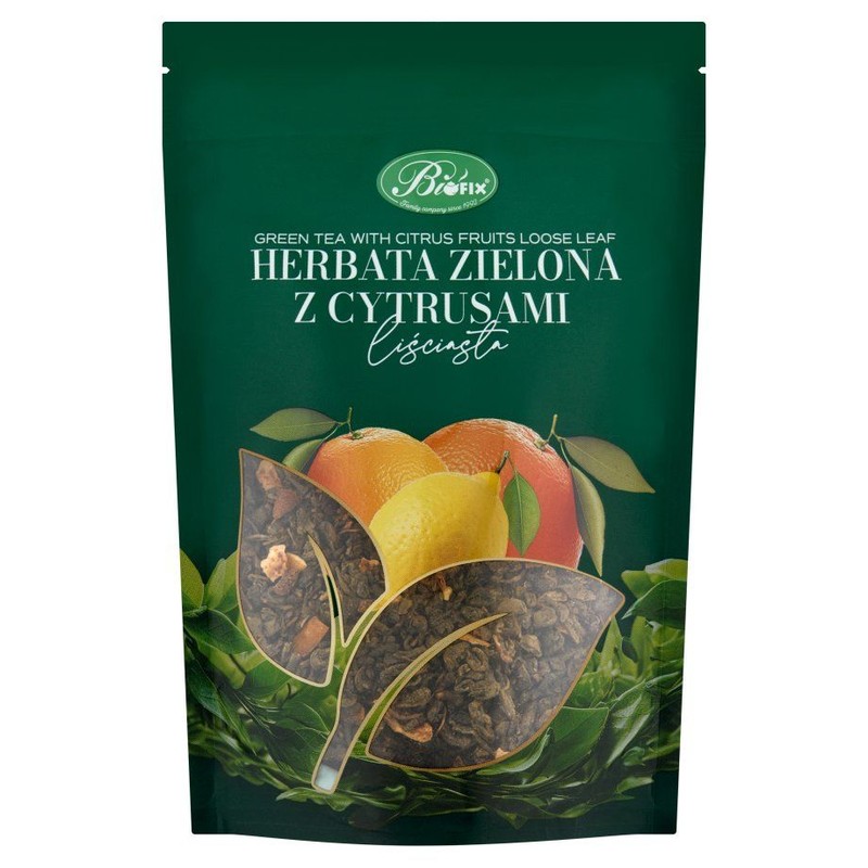 Herbata zielona z cytrusami  Bifix 100 g