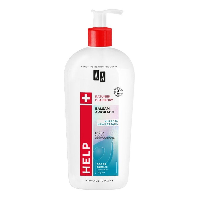 Balsam awokado dla skóry suchej i odwodnionej AA  400 ml