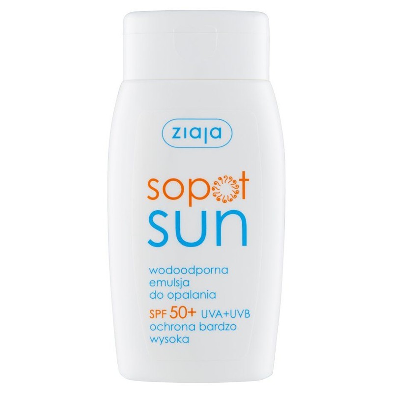 Wodoodporna emulsja do opalania SPF 50 ZIAJA 125 ml