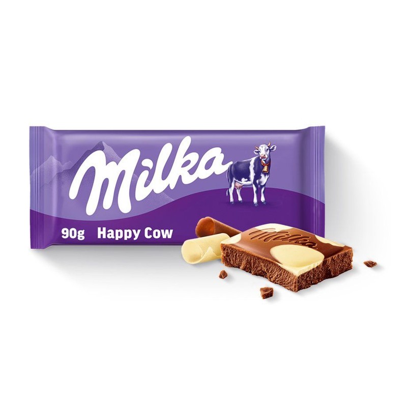 Czekolada mleczna Happy Cow  Milka 90 g
