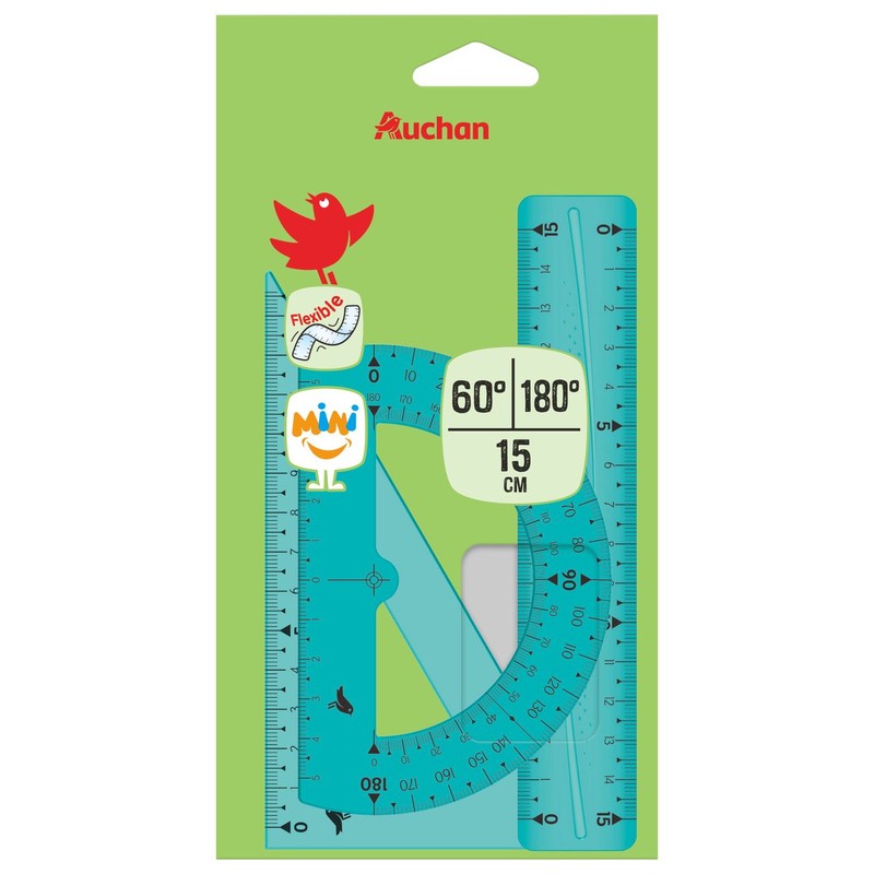 Zestaw do geometrii Auchan 1 sztuka