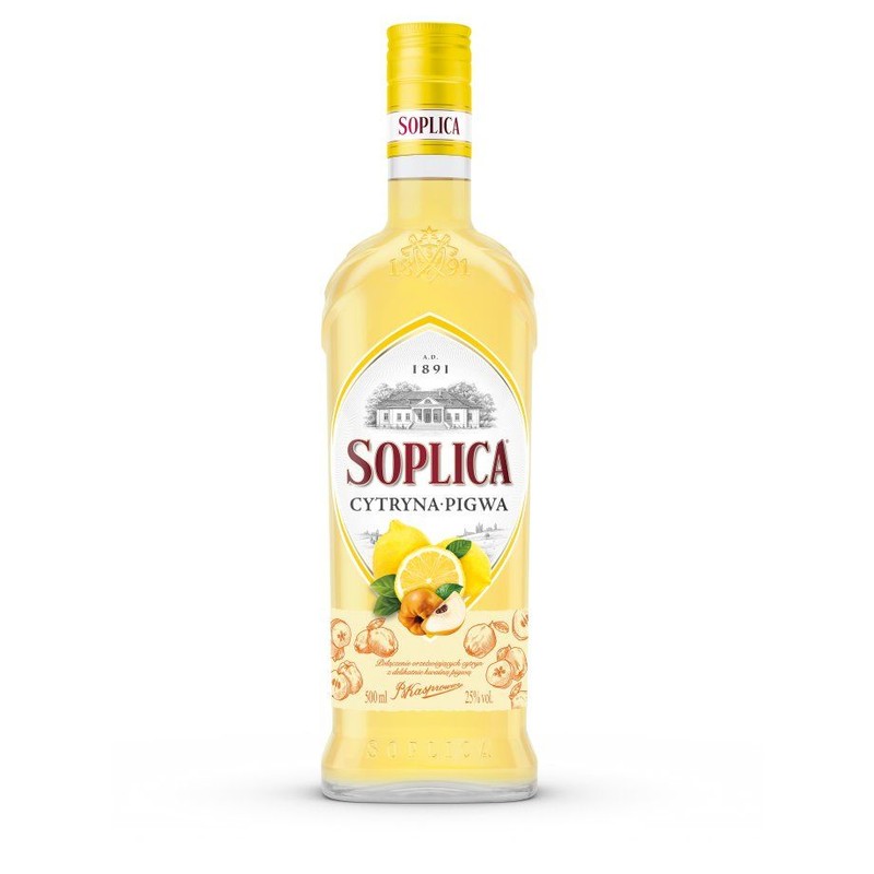 Wódka smakowa Cytryna Pigwa alk. 25,0% obj. Soplica 500 ml