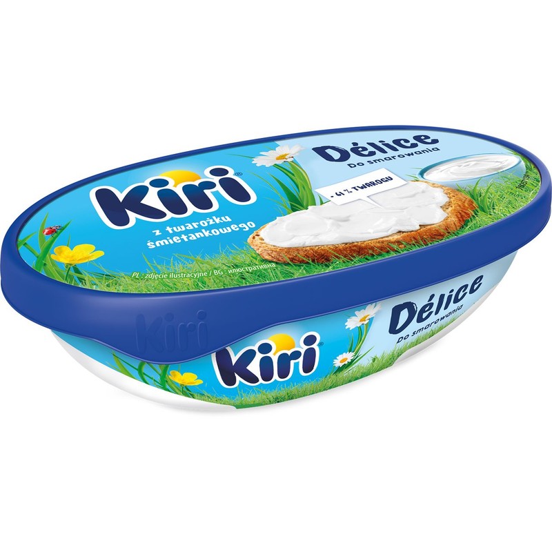 Delice z twarożku śmietankowego Kiri 140 g