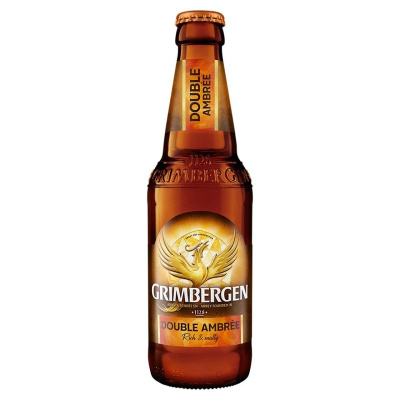Double Ambree piwo ciemne pasteryzowane alk. 5.5% obj. Grimbergen 330 ml