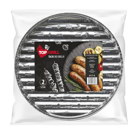 Top Grill Tacki do grilla okrągłe 2 szt.