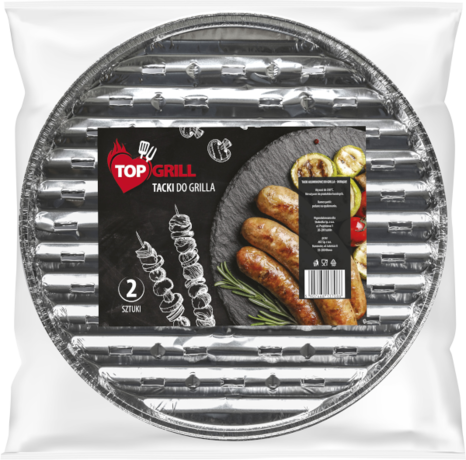 Top Grill Tacki do grilla okrągłe 2 szt