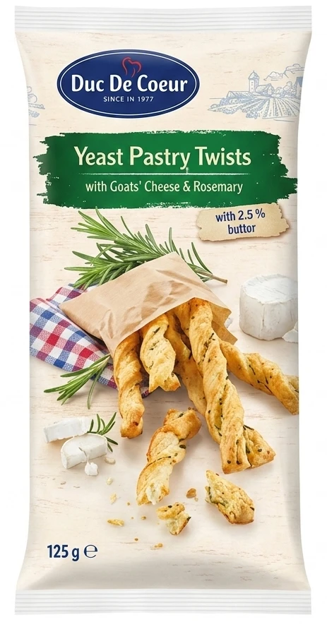 DUC DE COEUR Paluszki twist