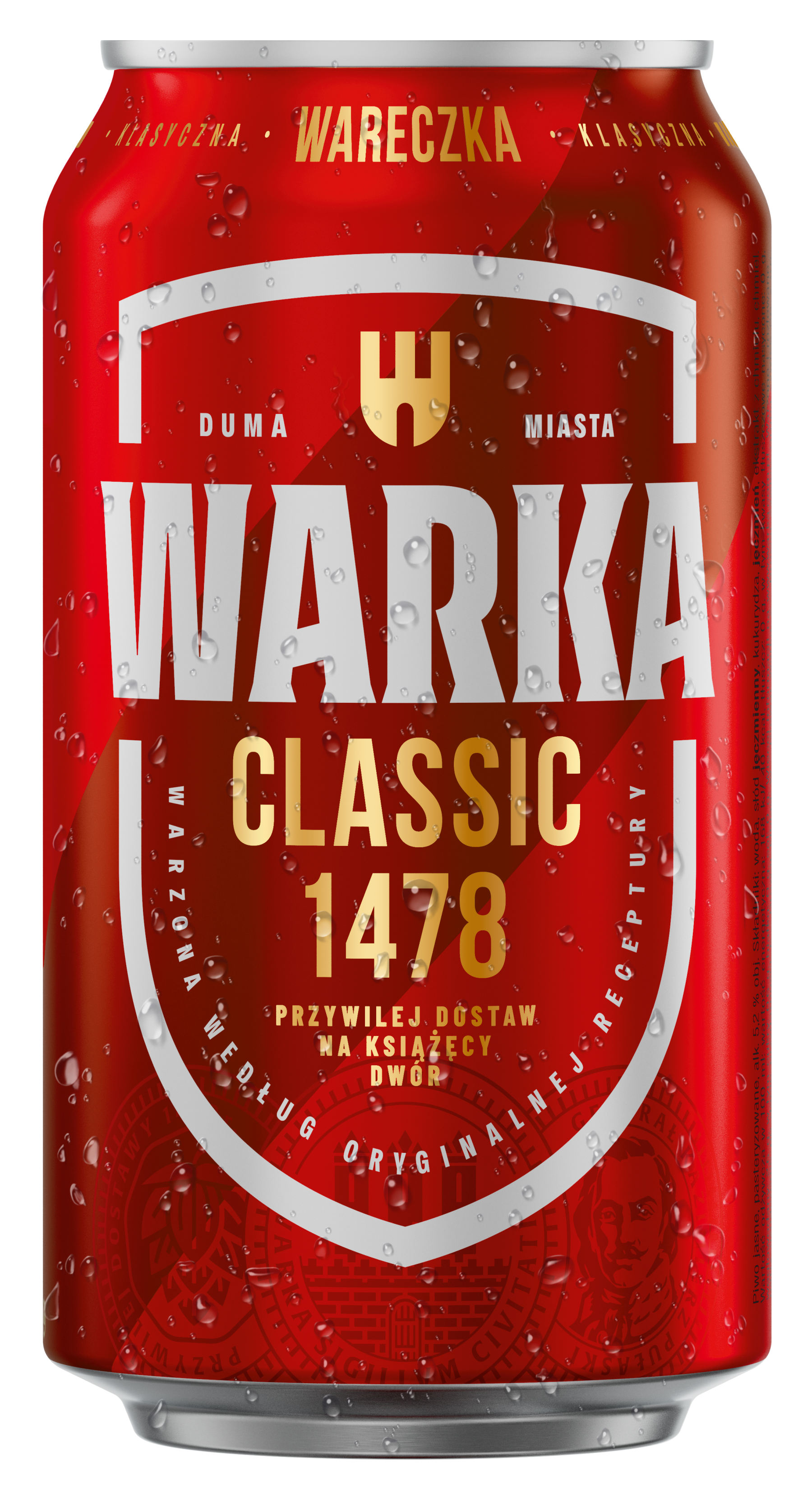 Warka Jasne Pełne 330 Ml Puszka Kaucja