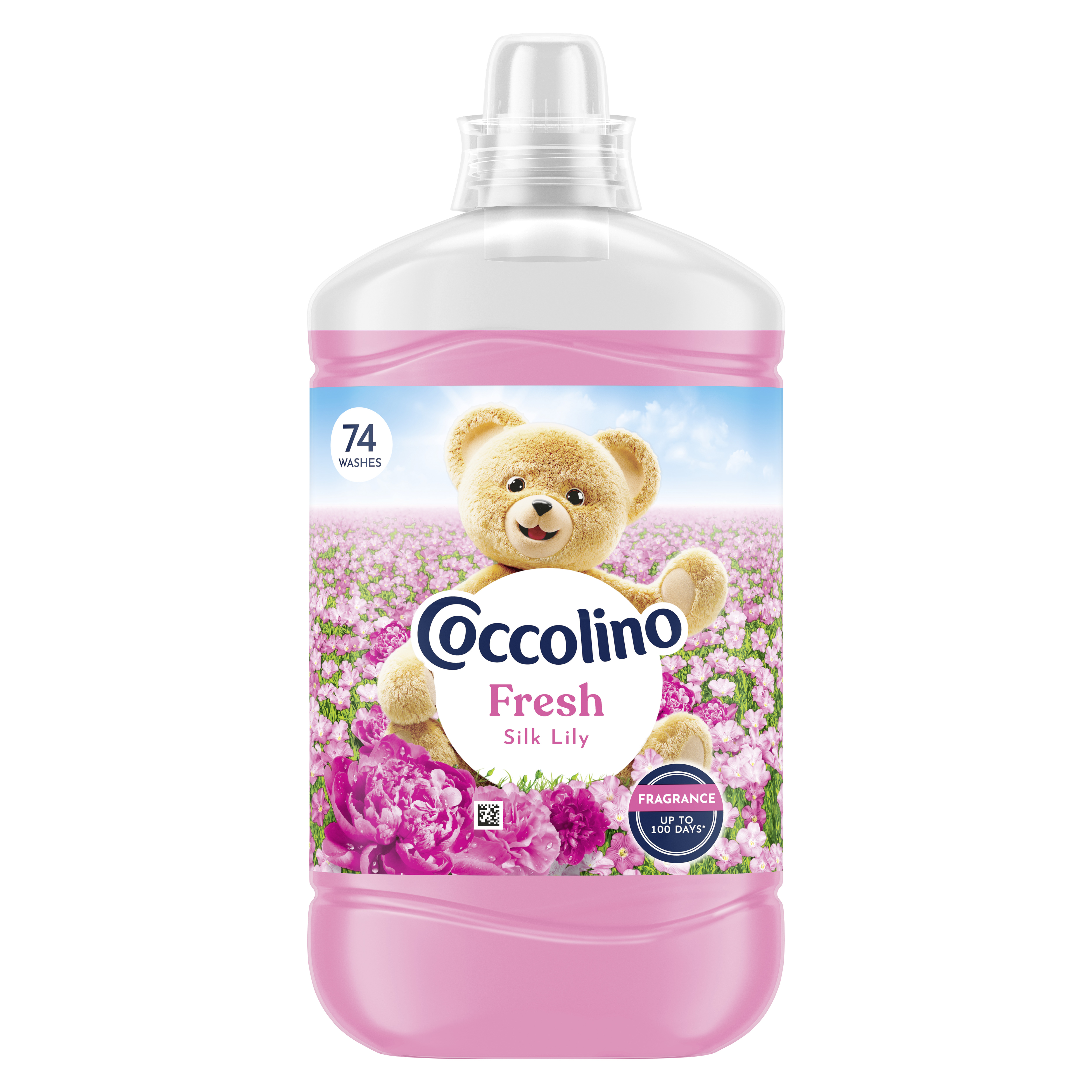 Coccolino Fresh Silk Lily Płyn Do Płukania Tkanin 1702 Ml