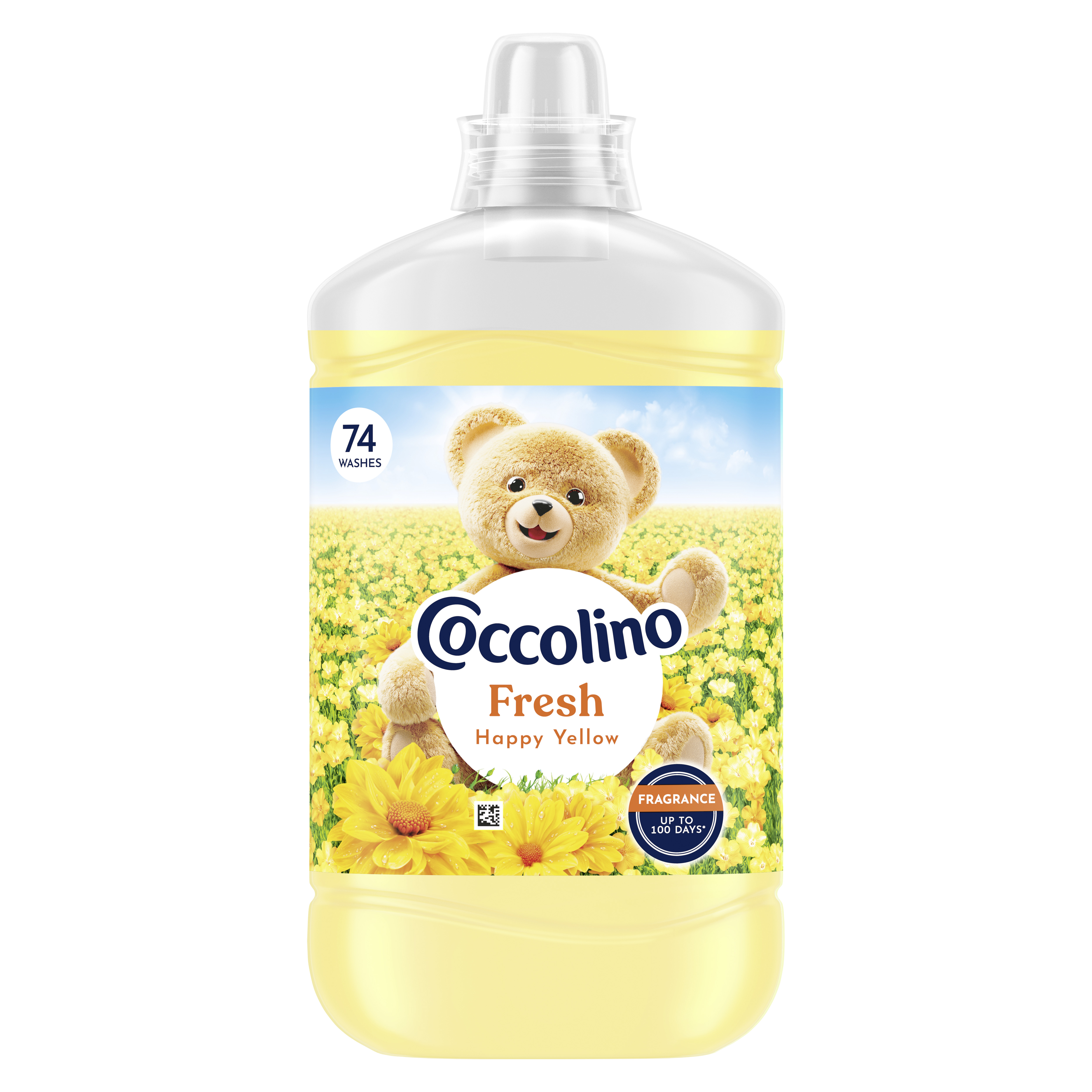 Coccolino Fresh Happy Yellow Płyn Do Płukania Tkanin 1702 Ml