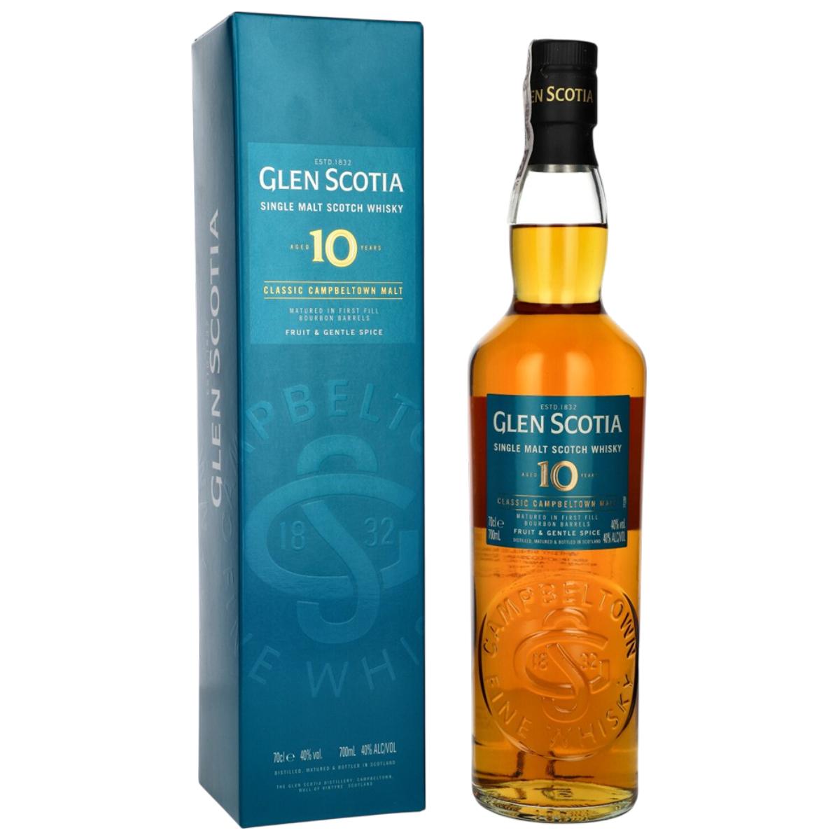 Whisky Sm Glen Scotia 10Y 40% 700 Ml. Unpeated Gb
