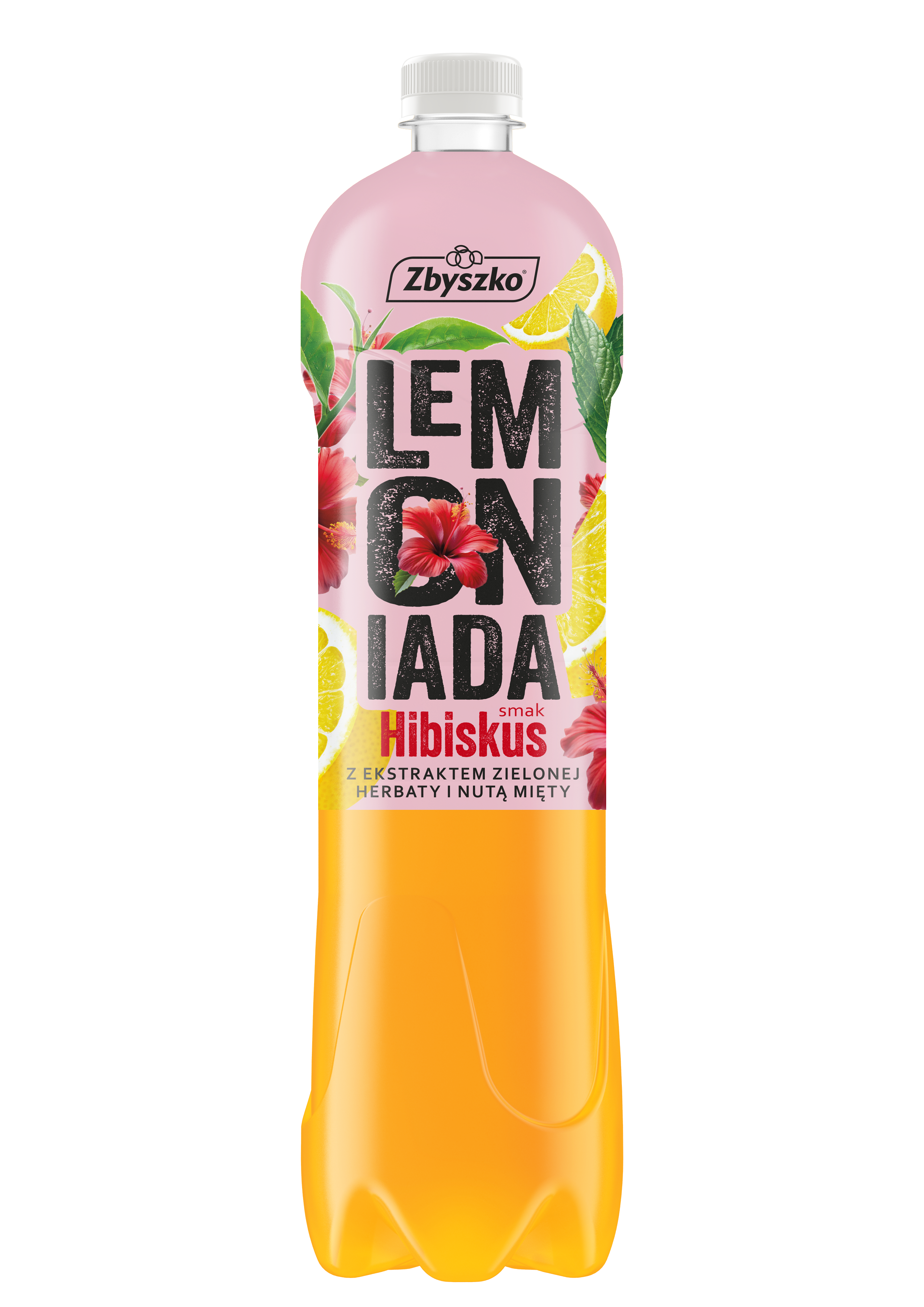 Zbyszko Lemoniada Smak Hibiskus 1,25L (Kaucja)