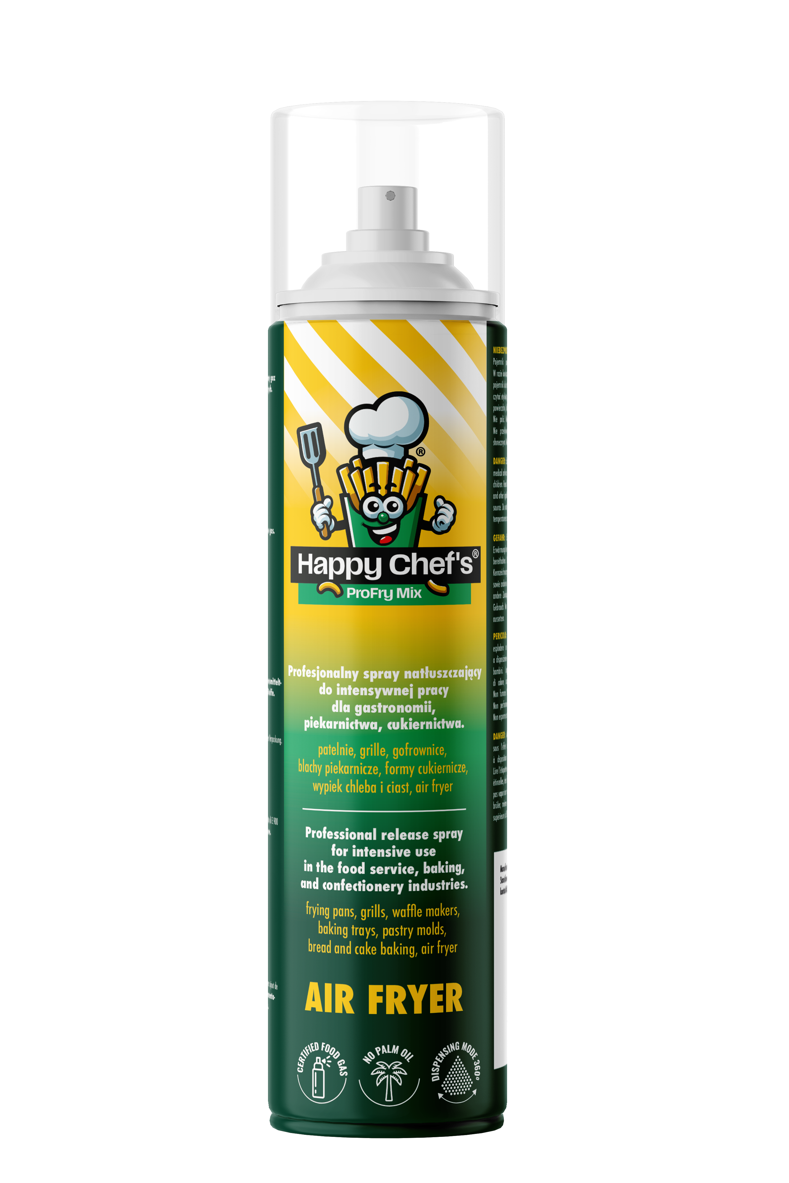 Happy Chef'S Profry Mix Profesjonalny Spray Natłuszczający 600 Ml