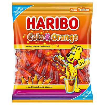 HARIBO Żelki Cola & Orange 175 g