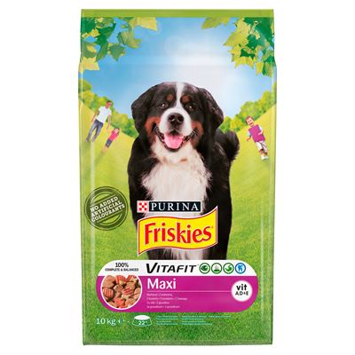 Friskies Vitafit Maxi z wołowiną 10kg