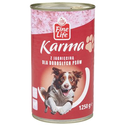 Fine Life Karma z jagnięciną dla dorosłych psów 1,25kg
