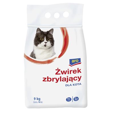 aro Żwirek zbrylający dla kota 10 l
