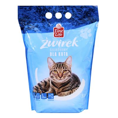 Fine Life żwirek silikonowy dla kota 3,8 l