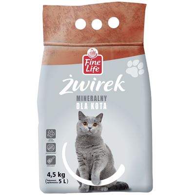 Fine Life Żwirek mineralny dla kota 5 l
