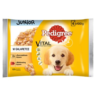 Pedigree Vital Protection Junior w galaretce 400g