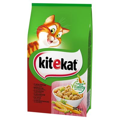 kitekat z wołowiną i warzywami 300g