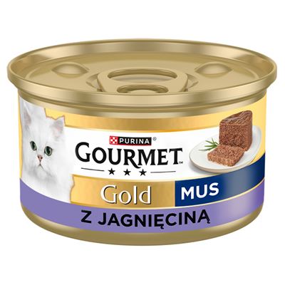 PURINA Gourmet Gold Mus z jagnięciną dla kota 85 g