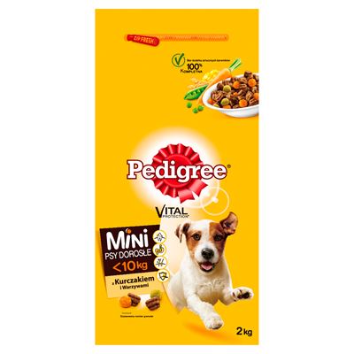 Pedigree Vital Protection Mini Karma z kurczakiem i warzywami 2kg