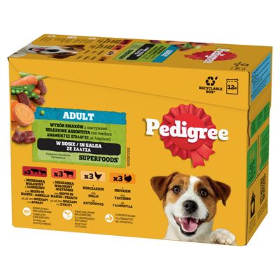 Pedigree Vital Protection w sosie 1,2 kg (12 x 100 g)