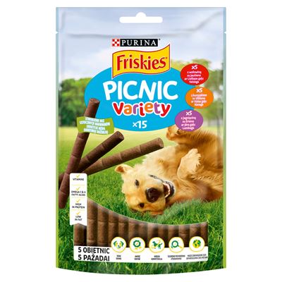 Friskies Picnic przysmaki dla psa 126 g 15 sztuk