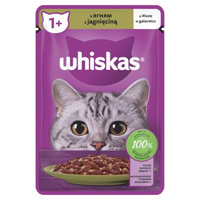 whiskas Saszetka dla kota z jagnięciną w galaretce 85 g