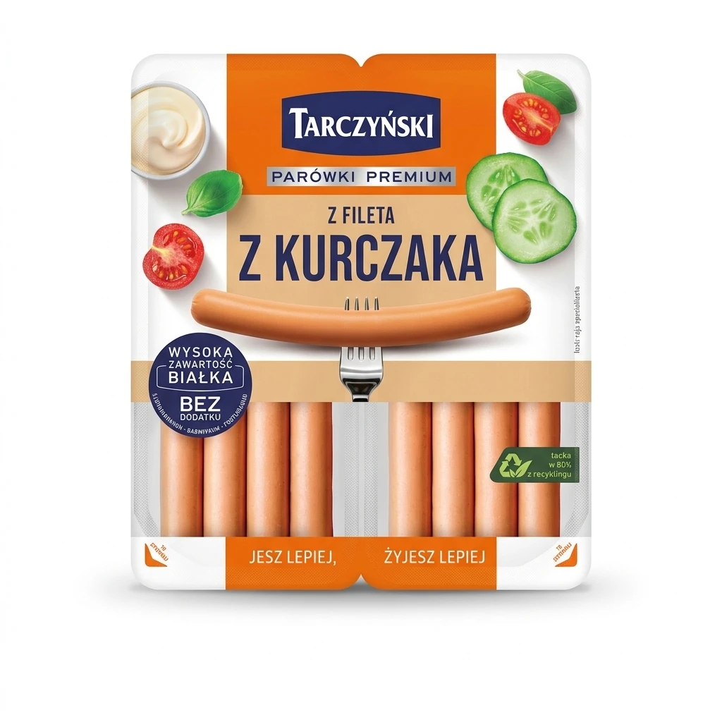 Parówki z fileta z kurczaka Tarczyński 180g