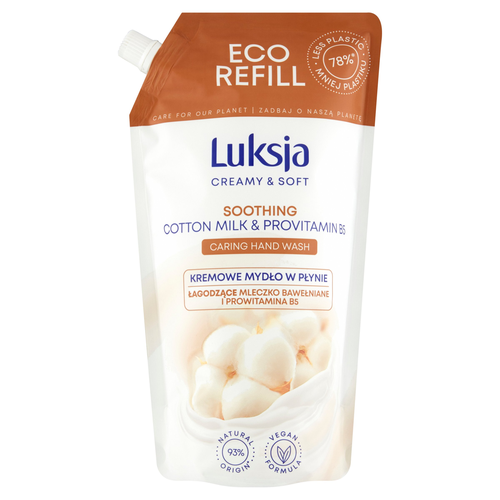 Mydło w płynie Luksja Creamy Cotton