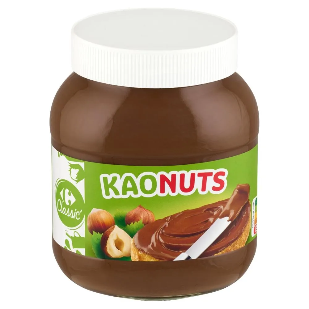 Carrefour Classic Krem z orzechów laskowych 750 g