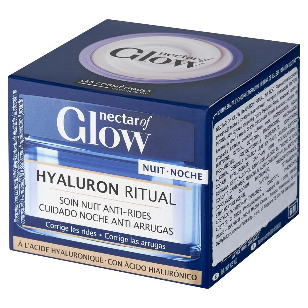 Nectar of Glow Hyaluron Ritual Krem przeciwzmarszczkowy na noc 50 ml