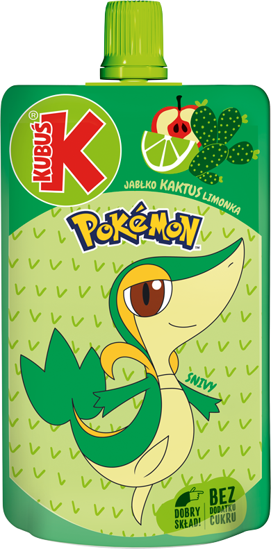Mus jabłkowo-kaktusowo-limonkowy SNIVY (bez dodatku cukru)