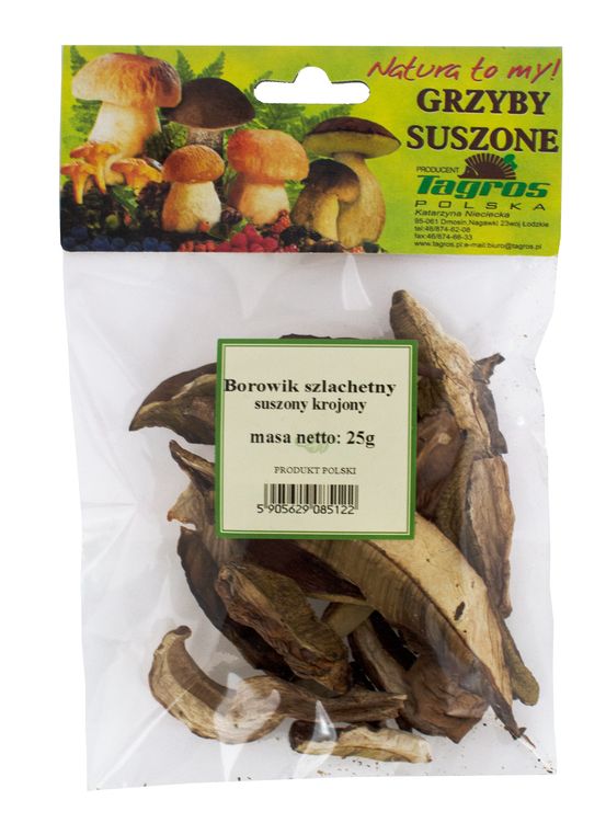 Borowik krajowy suszony