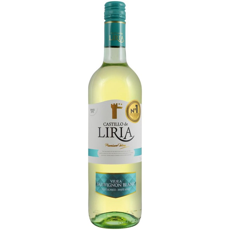 Wino białe wytrawne Blanco DOP Utiel-Requena alk. 11,5% obj. Castillo de Liria   750 ml