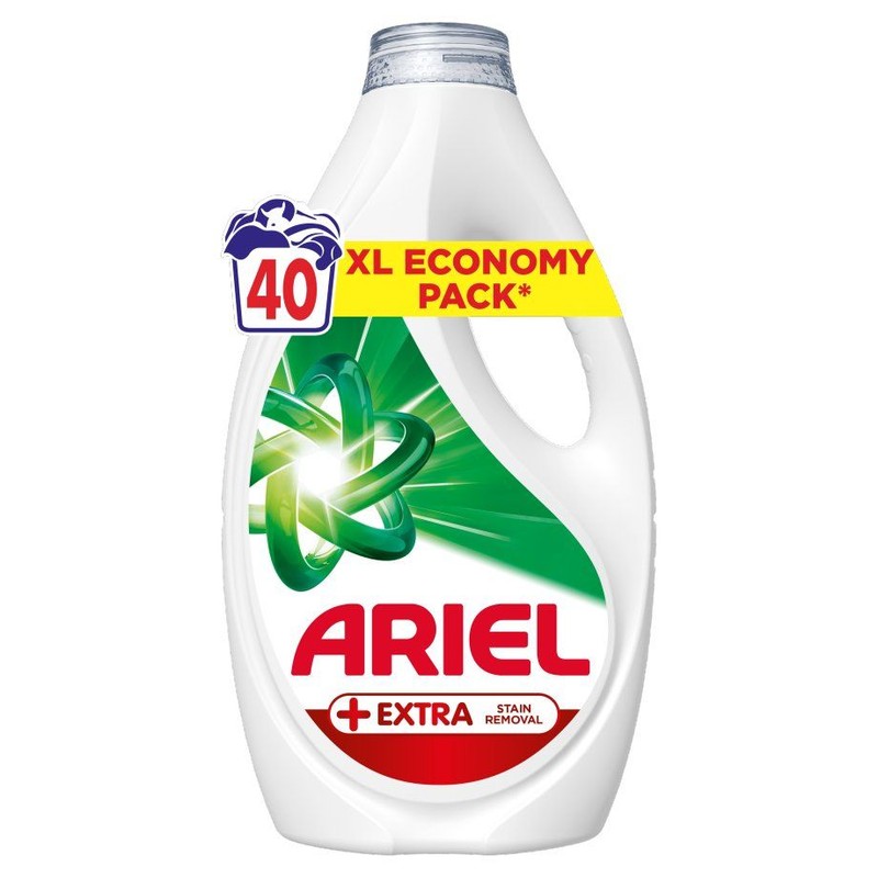 Płyn do prania + Extra Stain Removal 40 prań Ariel 1,8 l