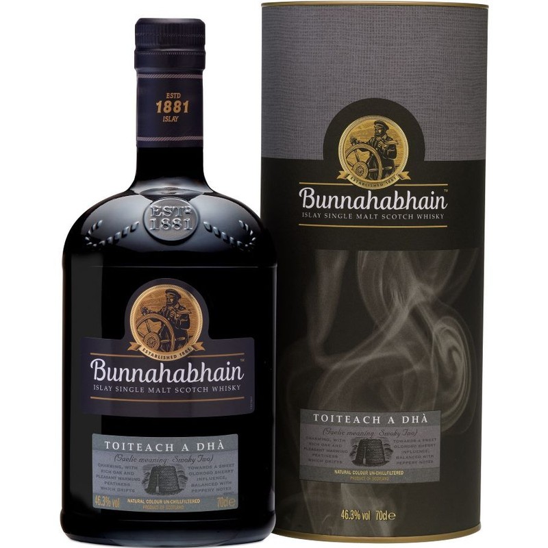 Whisky Single Malt Toiteach alk.46.3% obj. Bunnahabhain 700 ml