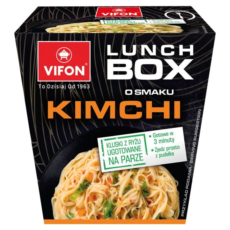 Kimchi - danie błyskawiczne z kluskami ryżowymi Vifon 85 g