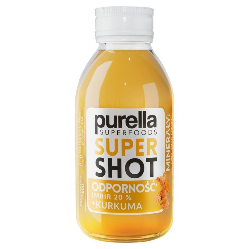 Supershot Odporność napój niegazowany Purella Superfoods 100 ml