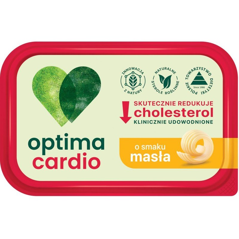 Cardio o smaku masła Optima 400 g