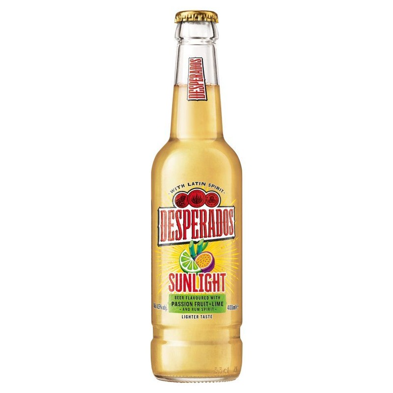 Piwo smakowe Sunlight Passionfruit and Lime alk. 4,5% obj. Desperados 400 ml