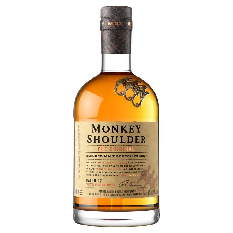 Whisky blended The Original alk. 40,0% obj. Monkey Shoulder 500 ml