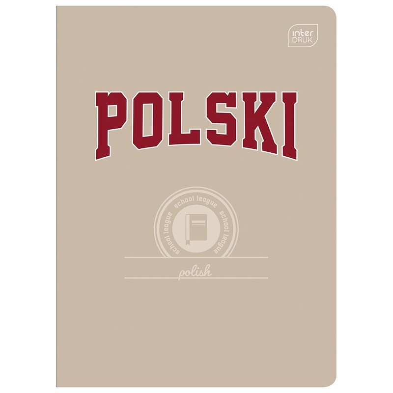Zeszyt A5 60 kartek. j. polski Interdruk 1 sztuka