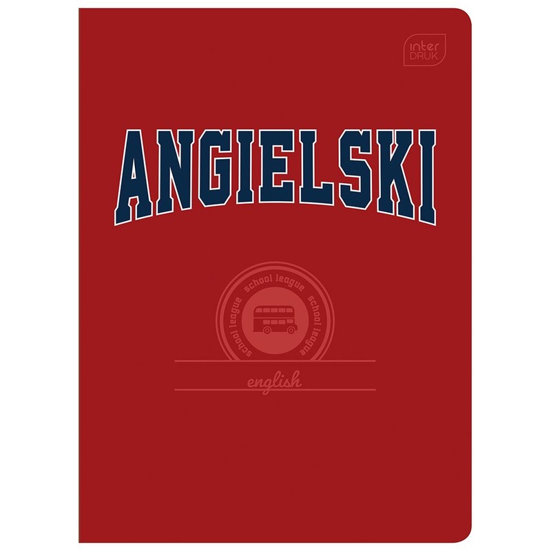 Zeszyt A5 60 kartek j. angielski Interdruk 1 sztuka
