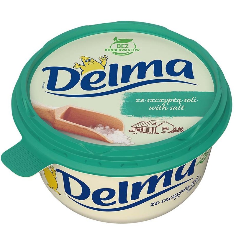Margaryna ze szczyptą soli Delma 450 g